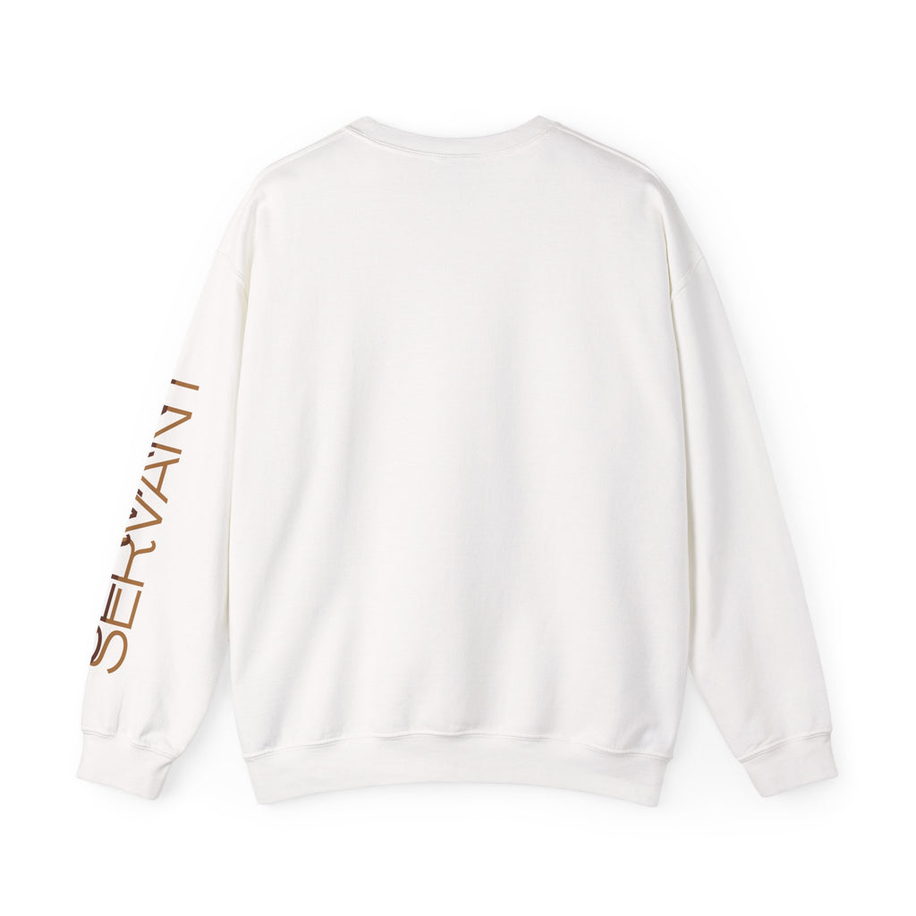 Called to Serve/Servant Crewneck Sweatshirt — Inspirational Faith Quote Pullover