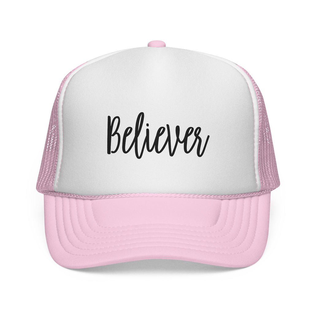 Believer Trucker Hat — Embroidered Mesh Cap