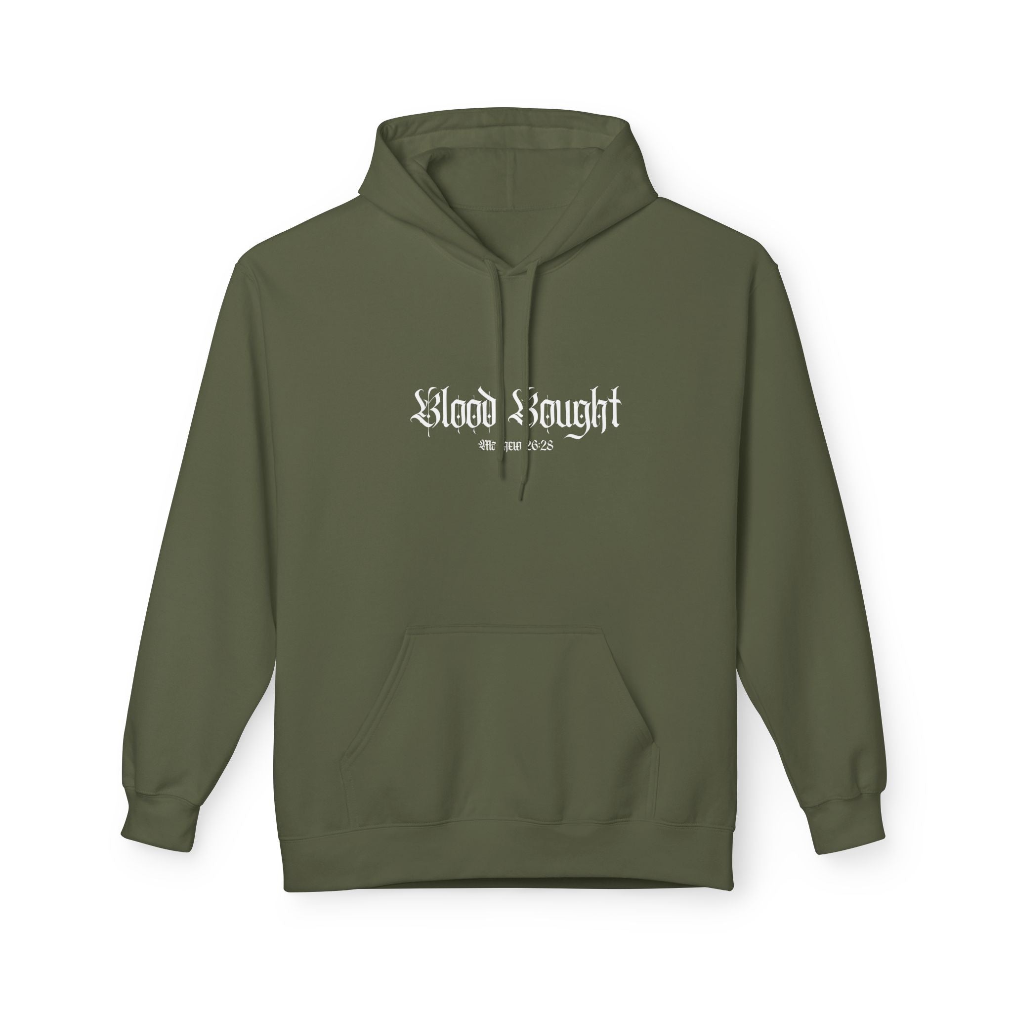 Blood Bought-Classic Hoodie — Midweight Fleece