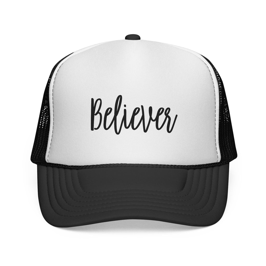 Believer Trucker Hat — Embroidered Mesh Cap