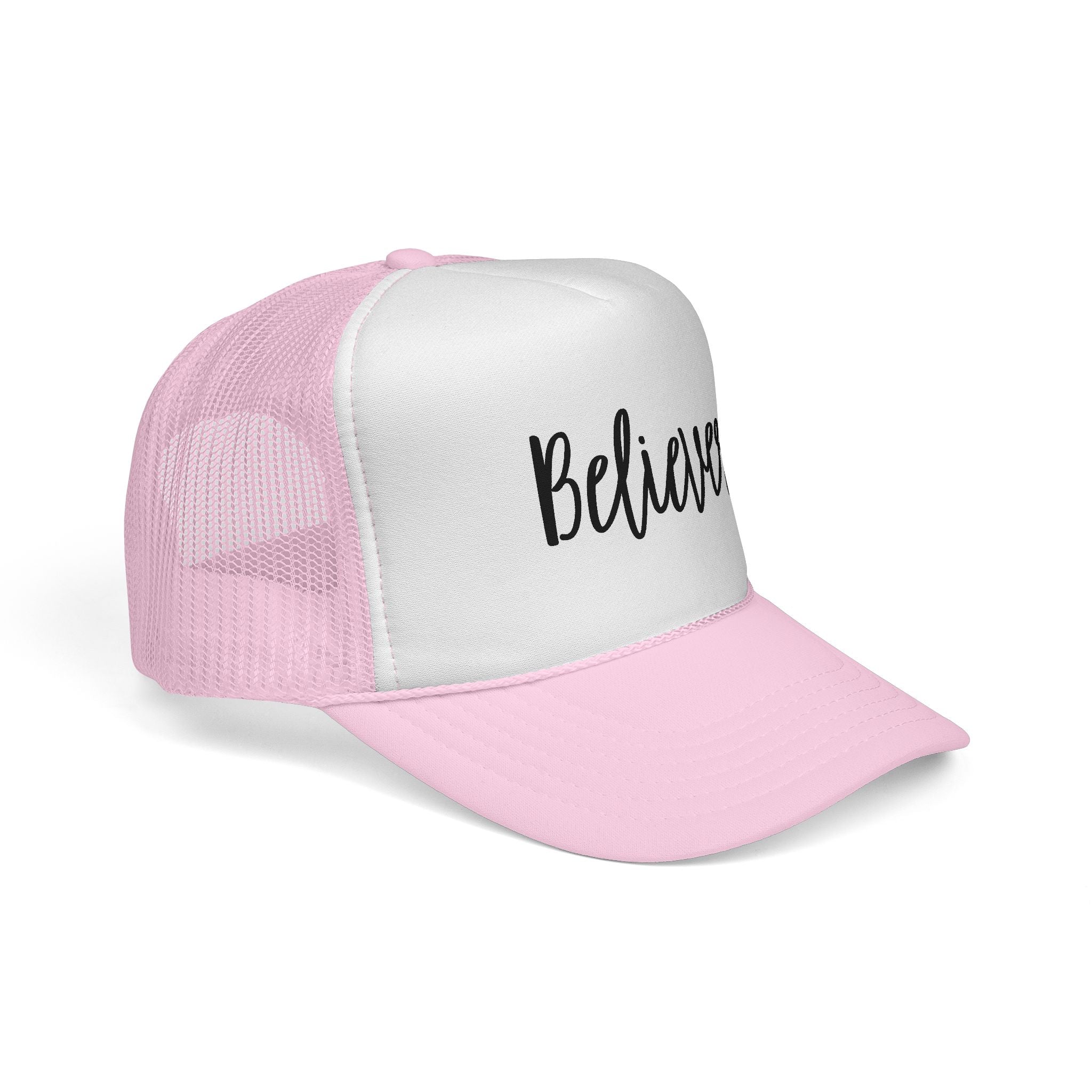 Believer Trucker Hat — Embroidered Mesh Cap