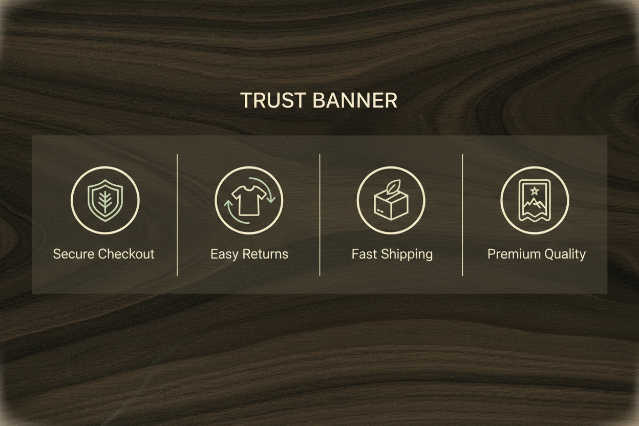 Dark Woodsy Trust Banner