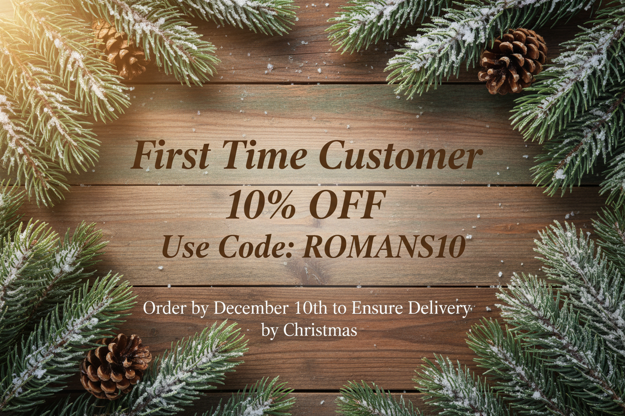 First Time Customer Banner - December 10th